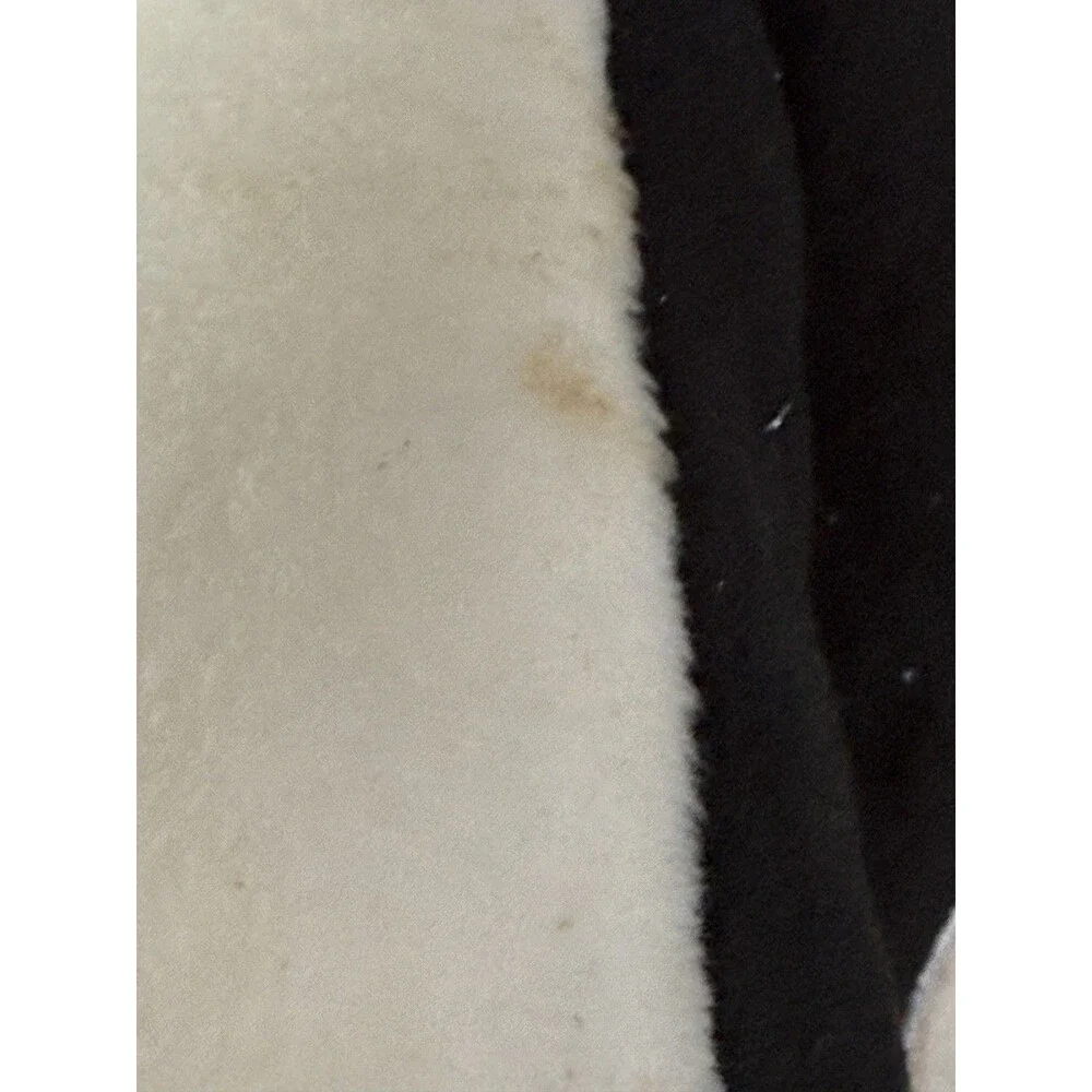 Vintage 2003 Playboy Bunny Head Shaped Pillow Black White Plush w/ Tags, Y2K